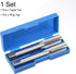 uxcell 2pcs Metric Hand Tap Set, M16 x 2 Taper/Plug Thread Screw Taps, High Speed Steel Tapping Tool Kit