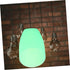 Amosfun Horseshoe Lampshade Elegant Inclined Plastic Lamp Cover for Floor and Table Lamps Green Opening Soft Light