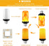 Flame Light Bulbs, E26 Base Flickering LED Bulb, 4 Modes with Gravity Sensor, Halloween Home Party, Pack of 4