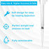 ONiLAB Pipette Tips 5000 UL/5mL - 100 PCS Laboratory Universal Plastic Liquid Pipettor Tips, Autoclavable, Transparent