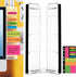 Set of 2 Monitor Memo Boards for Computer, Multifunction Acrylic Screen Message Reminder Pad with Phone Holder
