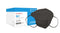 Cranberry Q2863K 360 Earloop Face Mask Level 3, Black, Regular (Pack of