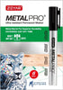 ZEYAR Permanent Markers, Chisel Tip Medium Point, Waterproof & Smear Proof ink, Aluminum Barrel Markers, Quick Drying (3 Black, 1 Blue, 1 Red, 1 Green) by ZEYAR