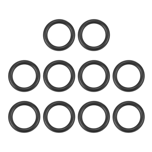MECCANIXITY Nitrile Rubber O Ring 0.39" OD 0.28" ID 0.06" Width NBR Sealing Gasket Washer Seal for Faucet Plumbing,