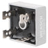 2Pcs Bridge Rectifier Diode: KBPC3010, AC to DC, 1000V 30A, 4 Pin, Full Wave Metal Housing