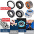 Othmro 1Pcs UC206 Deep Groove Ball Bearings, 1.18inch ID Shield Carbon Steel Bearings for Scooters, Skateboards, Inline