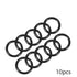 Othmro 10pcs Nitrile Rubber O-Rings, 5mm Wire Dia 45mm OD Metric Sealing Washers for Oil or Air Sealing
