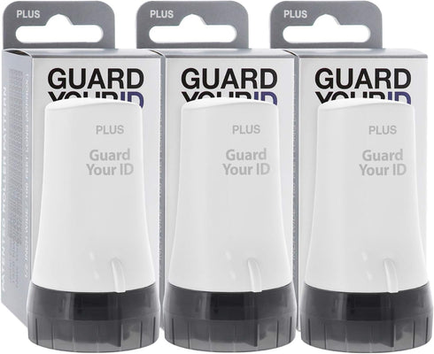 Guard Your ID Advanced 2.0 Roller Identity Privacy Stamp, Identity Theft Prevention, Regular 3-Pack