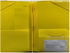 Mead Five Star Plastic 2-Pocket & 3-Prong Folder, Yellow (34609)