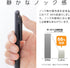 Pentel XBXA107A-A Calme Oil-Based Ballpoint Pen, 0.03 inches (0.7 mm), Black, Black Ink, Pack of 5
