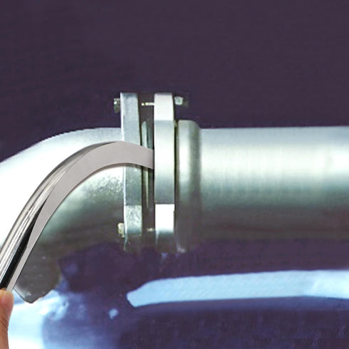Bueyfolt Banana Flange Wedge, Metal Pipe Fitting Welding Tool for Pipeline