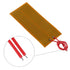 15pcs 45mmx100mm Film Heater Plate Adhesive Pad, PI Heating Elements Film 24V 30W Strip Heater