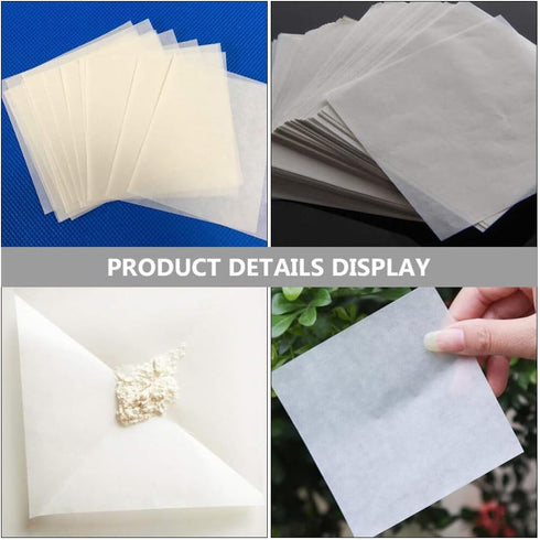 iplusmile Weighing Paper Sheet, Non-Stick, High-Gloss for Scale Measurement Samples Transfer, Pack of 500