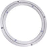 ChiweiJ (10 inches*H8.5MM) Heavy Duty Aluminium Alloy Rotating Bearing Plate, Round Table Turntable for Dining Cake
