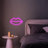 Pink Lips Neon Sign Night Lights for Bedroom LED Pink Wall Sign Party Girls Baby Kids Children Gifts Home Lips Neon