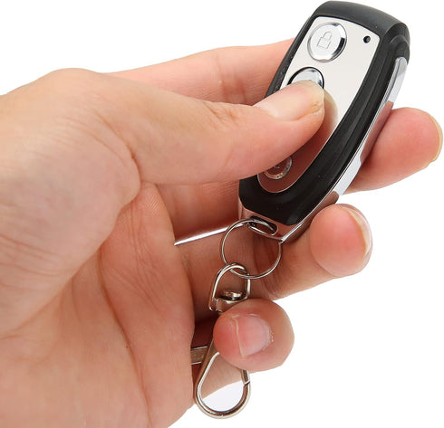 Universal Garage Door Opener Remote: 4 Channel Cloning Remote Control for Garage Doors, Cars, House Gates, and More