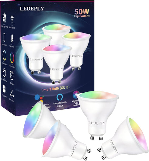 GU10 Smart Spot Light Bulb Compatible with Alexa, Google Home, SmartThings, 5W