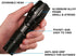 COSOOS LED Flashlight with Holster, Bright Tactical 1000 Lumen Flashlight, Zoomable 5-Mode Portable Waterproof