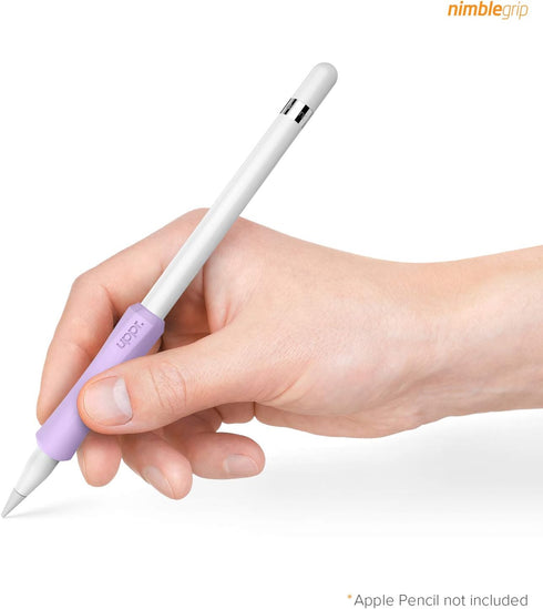 UPPERCASE NimbleGrip Premium Silicone Grip Holder - Compatible with Apple Pencil and Apple Pencil 2
