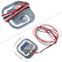 4pcs Load Cell 50kg Half Bridge Strain Gauge Human Body Digital Scale Weight Sensor + 1pc HX711 Amplifier AD Module for Arduino