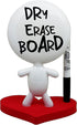 Dry Erase Board - TITTO in Love, Ceramic Desk Whiteboard Doll for Red Office Decor Design - Keep Your Message
