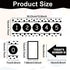 Number Line for Classroom Wall (-20 to +120) Black and White Polka Dot Number line Bulletin Board for Students Math Learning Bulletin Border Decor Number Line Boarder Strips for Home School by QOUBAI