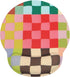 Ksriylm Retro Checkered Mouse Pad with Support Wrist Rest,Cute Funny Boho Ergonomic Mouse