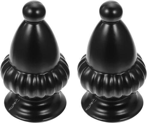2pcs Uonlytech Modern Lamp Finial Chic Decorative Knob for Table Floor Lamps Elegant Internal Thread Upgrade Your