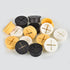 12 Pcs Silicone Cable Grommet, 3/4" Wire Hole Cover for Cable Management, Desk Grommet for Office Home (Black)