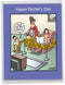 NobleWorks Funny Father's Day Card, 8.5 x 11 Inch, Big Appreciation Humor Notecard for Dads