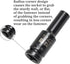 1/2-Inch Drive 9mm Deep Impact Socket, 6-Point Design, Heat-Treated Chrome Molybdenum Alloy Steel