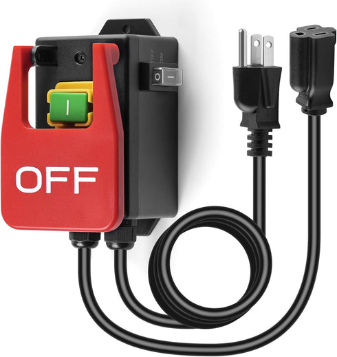 110V Single Phase Safety Switches, Ortis Router Table Switch with ON/Off Master