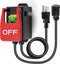110V Single Phase Safety Switches, Ortis Router Table Switch with ON/Off Master
