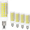 10W E12 LED Corn Light Bulb, 4 Pack, Dimmable 100 Watt Equivalent, 1000LM 6000K Decorative Candle E12 Base for Home
