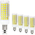 10W E12 LED Corn Light Bulb, 4 Pack, Dimmable 100 Watt Equivalent, 1000LM 6000K Decorative Candle E12 Base for Home