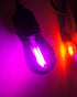 Bulb Bulb, 24 Pack S14 Bulbs, 2 Bulbs E26 120V Purple Light and Orange Light LED Shatterproof Watt Replacement