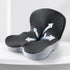 SNCIDSGE Car Orthopedic Seat Cushion, Ergonomic Memory Foam Desk Office Back Support Cushion Long Sitting for Women