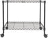 Zippem 24w 13d 18h, Single-Tier Rolling File Cart, x x Black (US Stock)