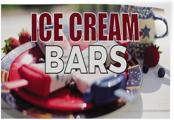 Fastasticdeals Decal Stickers Multiple Sizes Ice Cream Bars Advertising Printing B Industrial Vinyl