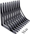 HOME MASTER HARDWARE 9 3/4 inch Decorative Shelf Brackets Shelf Support Corner Brace Joint Right
