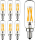 LiteHistory Dimmable LED Bulb, 6W Equal Warm White 2700K, T6 T25 E12 Candelabra Bulb, 600LM, 6 Pack for Chandeliers
