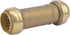 SharkBite 1 Inch Push to Connect Brass Plumbing Fitting, Slip Coupling for PEX, Copper, CPVC, PE-RT, HDPE, U3020LFA