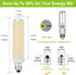E11 LED Dimmable Light Bulb, 9W, 100W Equivalent Halogen Replacement, Warm White 3000K, E11 Mini Base