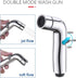 VNFOCRQJH Set Bidet Sprayer for Toilet Chrome Dual Function Cloth Diaper Washer Wall Mounted Hand Held Bidet Spray Kit