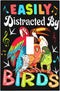 Sturin Easily Distracted by Birds Wall Plate Light Switch Cover 1 Gang Single