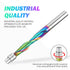 BINSTAK 1/4 1/4 Woodwork(1/4" Upcut Spiral Flush Trim Router Bit Shank Carbide Spiral Router Bits with Bottom Bearing