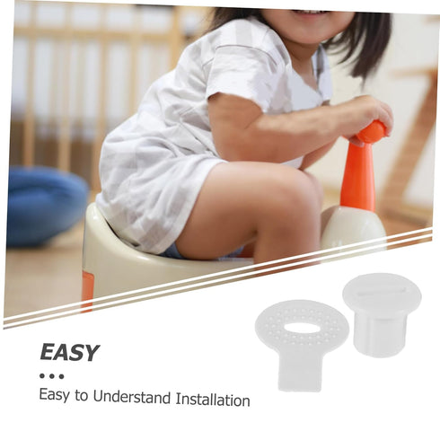 GAROZATION Plastic Training Toilet Screws Toilet Ladder Hardware Boys and Girls Potty Accessories