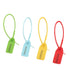 180 Pcs Pull-Tite Security Seal Numbered, 4 Color Disposable Plastic Tamper-Proof Seals for Logistics