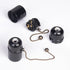 2E26 Bulb Bulb FIRVRE Retro lamp Holder with Pull Chain,Waterproof lamp Bases,Edison Vintage Holder,Screw Adapter
