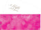Blank Gift Certificates Set of 25, Pink Background with Free Matching Envelopes, Coupons for Small Business